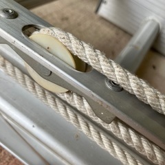 住宅用二連はしご  美品の画像