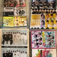 Snow Man CD12枚、他ジャニーズJr.等DVDなどまと...