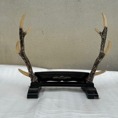 刀掛け　置き物　五月人形　初節句