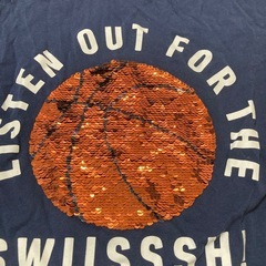 長袖Tシャツ　リバーシブルスパンコール　の画像