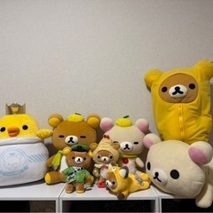 リラックマ コリラックマ キイロイトリ ぬいぐるみ 8点セット