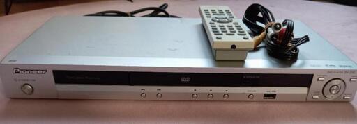 DVDプレーヤー 再生専用 リモコン、ケーブル付き