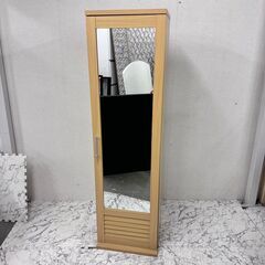  20249  ミラー付 シューズボックス 幅45cm    ◆...