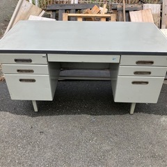 事務机スチール中古
