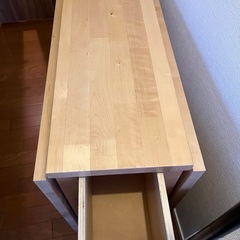 (交渉中)引取りのみ　IKEA 折りたたみダイニングテーブルNORDEN ノールデンの画像