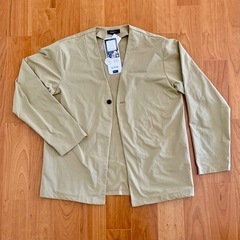 CLOSSHI Biz  カーディガン M ノーカラー ジャケッ...