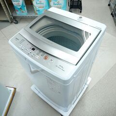 洗濯機　6㎏　アクア　AQW-S6P（W）　新品　価格　43,780円