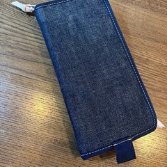 長財布　岡山デニムの画像