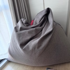 結構大きいビーズクッション