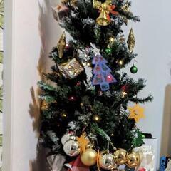 値下げ！【美品】クリスマスツリー 180㌢ 雪化粧の画像