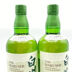 m1026603 SUNTORY サントリー ウイスキー 白州 100周年ラベル モルトウイスキー 700ml アルコール 43% 未開栓の画像