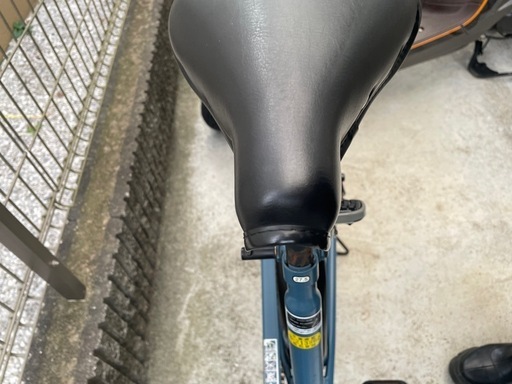 自転車　6ギア　WISLEY 青
