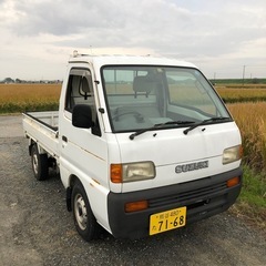 激安！車検付き軽トラック12万円！スズキキャリー5速MT