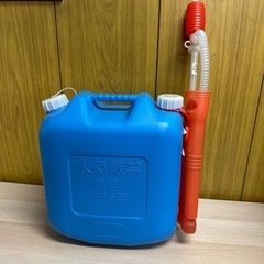 【済】ポリタンク　灯油缶（青）の画像