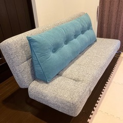 【最終価格】ニトリ ソファベッド(マークスAM GY)の画像