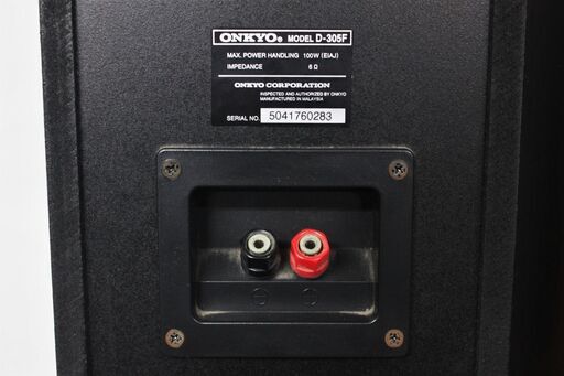 現状品】ONKYO/D-305F/トールボーイスピーカー ⑥ (中古パソコン