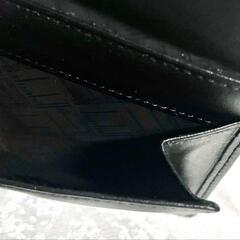 未使用【dunhill/ダンヒル】 二つ折り財布 財布 ウォレット ブラック/黒の画像