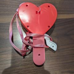 ハンディ扇風機 手動 ひも付き  ディズニープリンセス　ピンクの画像