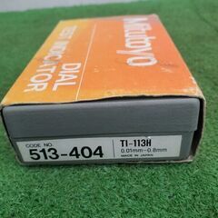 ミツトヨ 513-404 テストインジケータ【野田愛宕店】【店頭取引限定】【中古 ジャンク】管理番号：ITQBV9QCK9B4の画像