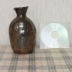 中古　一輪挿し　徳利