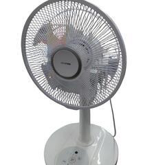 【売ります】アイリスオーヤマ　扇風機　PF-M302RA-W　2...