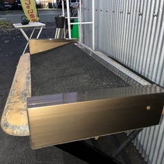 玄関 段差 スロープ 車椅子などに 幅90cm 高さ8.5cm程度の高さまで バリアフリー 中古品 ④の画像