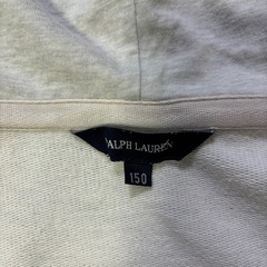 【最終価格】ラルフローレン フルジップパーカー 150の画像