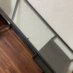 イケア　ガラステーブル　ヴィットショー