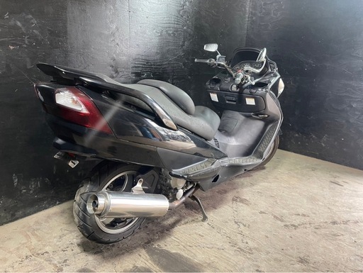 ★支払い総額4.8万円★書類完備！登録サポートいたします♪スズキ　スカイウェイブ250 CJ43A 社外マフラー！社外ハンドル！カスタムベースにおすすめ！