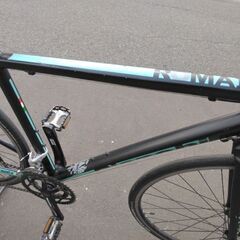 ☆Bianchi RomaⅡ クロスバイク 39,800円 🚲 変速2×9 フレーム540mm 安心の新規防犯登録料込み 475の画像