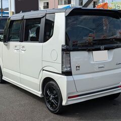 佐賀・福岡・長崎エリア｜自社ローン＆自社リース　債務整理中、自己破産直後でも安心！　ホンダ　N-BOXカスタム2ﾄﾝｶﾗｰS　H27年式の画像