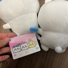 ちいかわハチワレぬいぐるみセットの画像