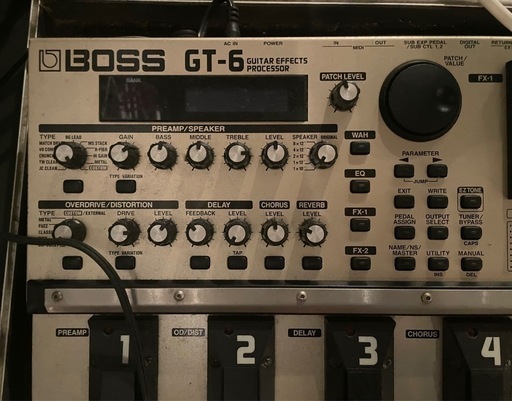 BOSS GT-6 エフェクター マルチエフェクター