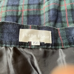 Petite Fleur 150 Aライン　チェック　スカート　タータンチェックの画像