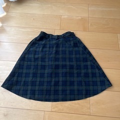 Petite Fleur 150 Aライン　チェック　スカート　タータンチェックの画像