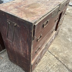仙台箪笥レトロアンティーク100年以上経過！？の画像