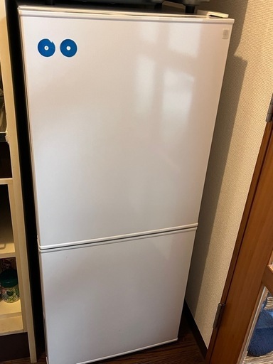 106L 2ドア冷蔵庫 Nグラシア WH