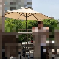 パラソル ２．５ｍ ベージュ