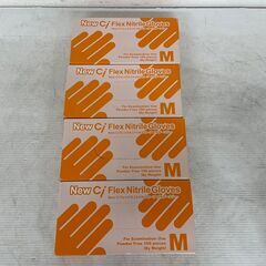 Ciフレックスニトリルグローブ M 100枚入 4個セット J0512の画像