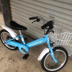 16インチ自転車❣️スタンド付き