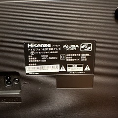 Hisense ハイビジョンLED液晶テレビ　2019年製の画像