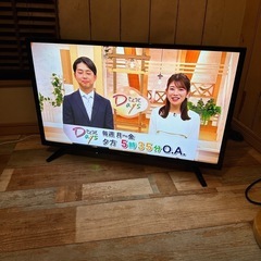 Hisense ハイビジョンLED液晶テレビ　2019年製の画像