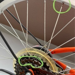 折りたたみ自転車 カゴ付きの画像