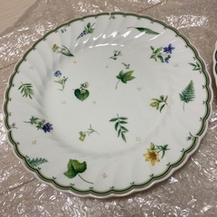 NARUMI BONE CHINA2枚ケーキ皿