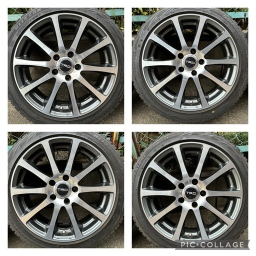 交渉可　
215/45 R17 TRDホイール付きスタッドレスタイヤ
