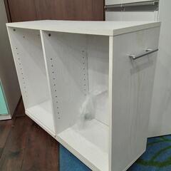 ★  押入れ収納  棚  キャスター付き  移動可能  (棚4枚...