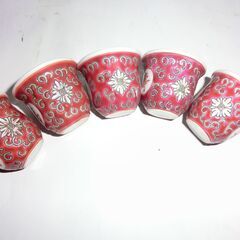 ③★中国ぐい飲み５点、画像参照★お手数おかけ致します、プロフィール必読ですの画像