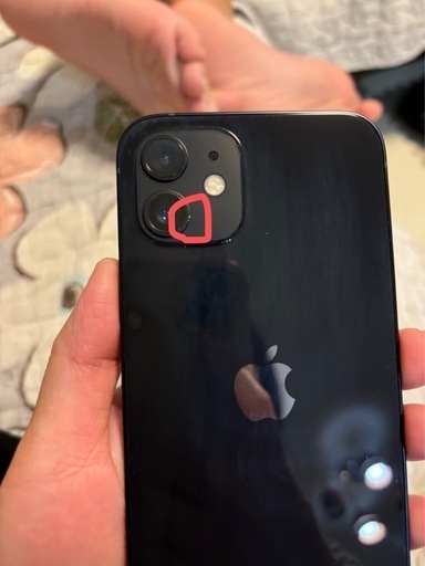 『受け取り者決定』iphone12 black 128gb sim free