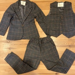 　卒園入学子ども　男の子スーツ　100
