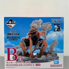 一番くじ ワンピース B賞 モンキー・Ｄ・ルフィ ギア2  フィギュア